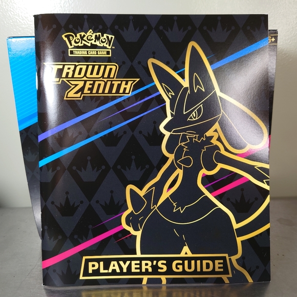 Crown Zenith Pokemon Lot - Pokemon Trading Card Binder & Stickers - Picture 3 of 7